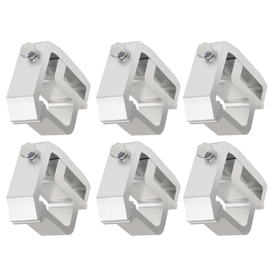 (6) Truck cap topper camper shell mounting clamps heavy duty TL-2002