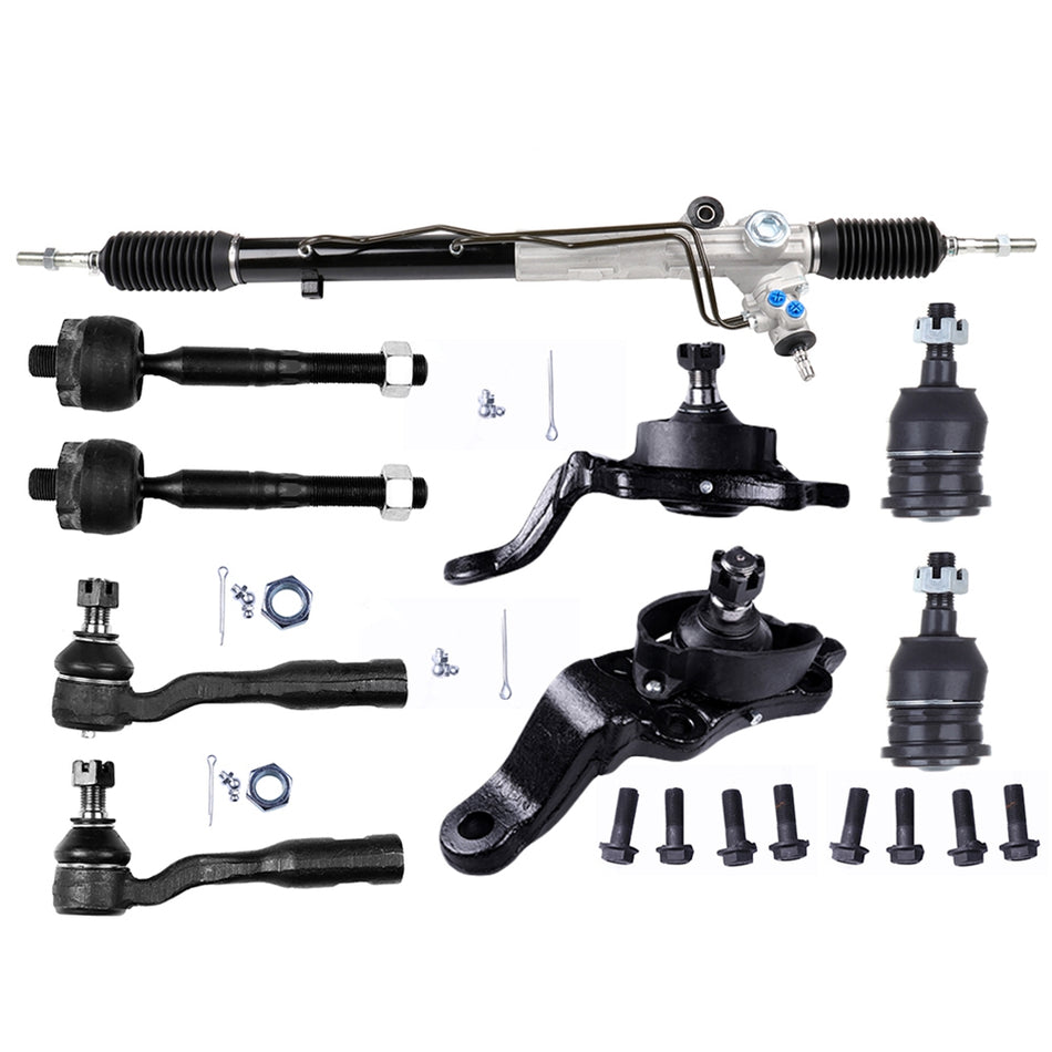 04-06 Sequoia Complete Power Steering Rack & Pinion Wheel Bearing Kit