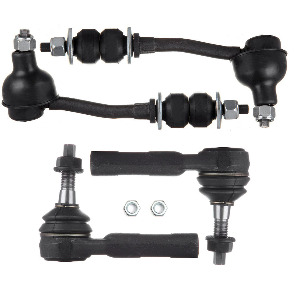 Front Steering Bar Tie Rod Suspension Kit For 00-04 Dodge Dakota 00-03 Dodge Durango