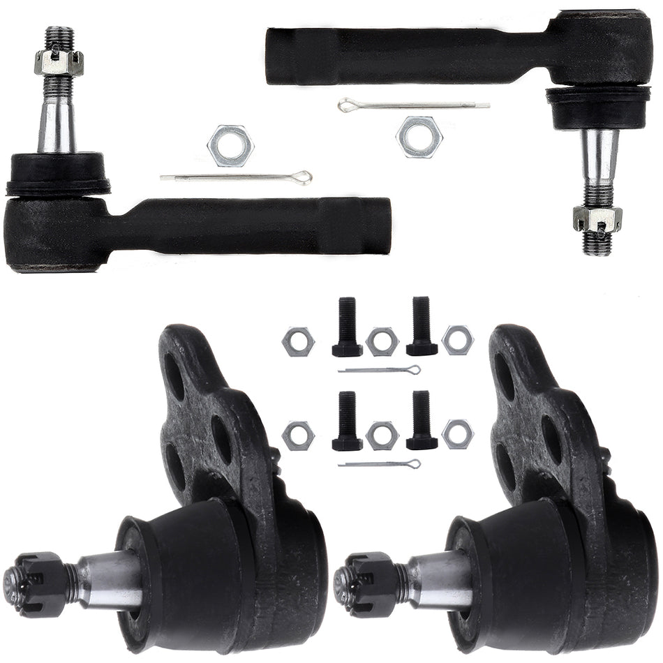 Front Ball Joints Tie Rod End For 04-09 Chevrolet Impala 06-07 Chevrolet Monte Carlo