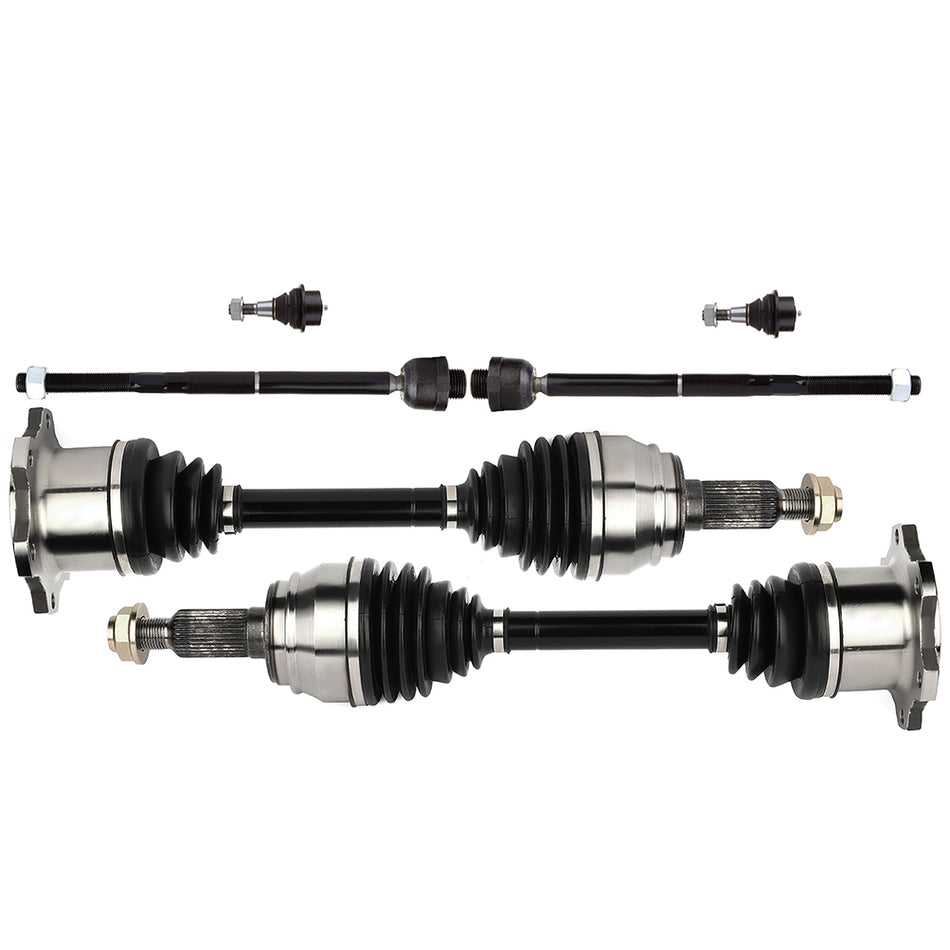 Upper Control Arm Ball Joint CV Axle Shaft For 02-06 Cadillac Escalade 00-06 GMC Yukon