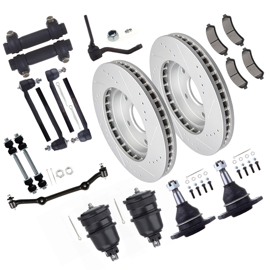 Complete Strut Suspension Kits For 91-04 Dodge Dakota 98-03 Dodge Durango