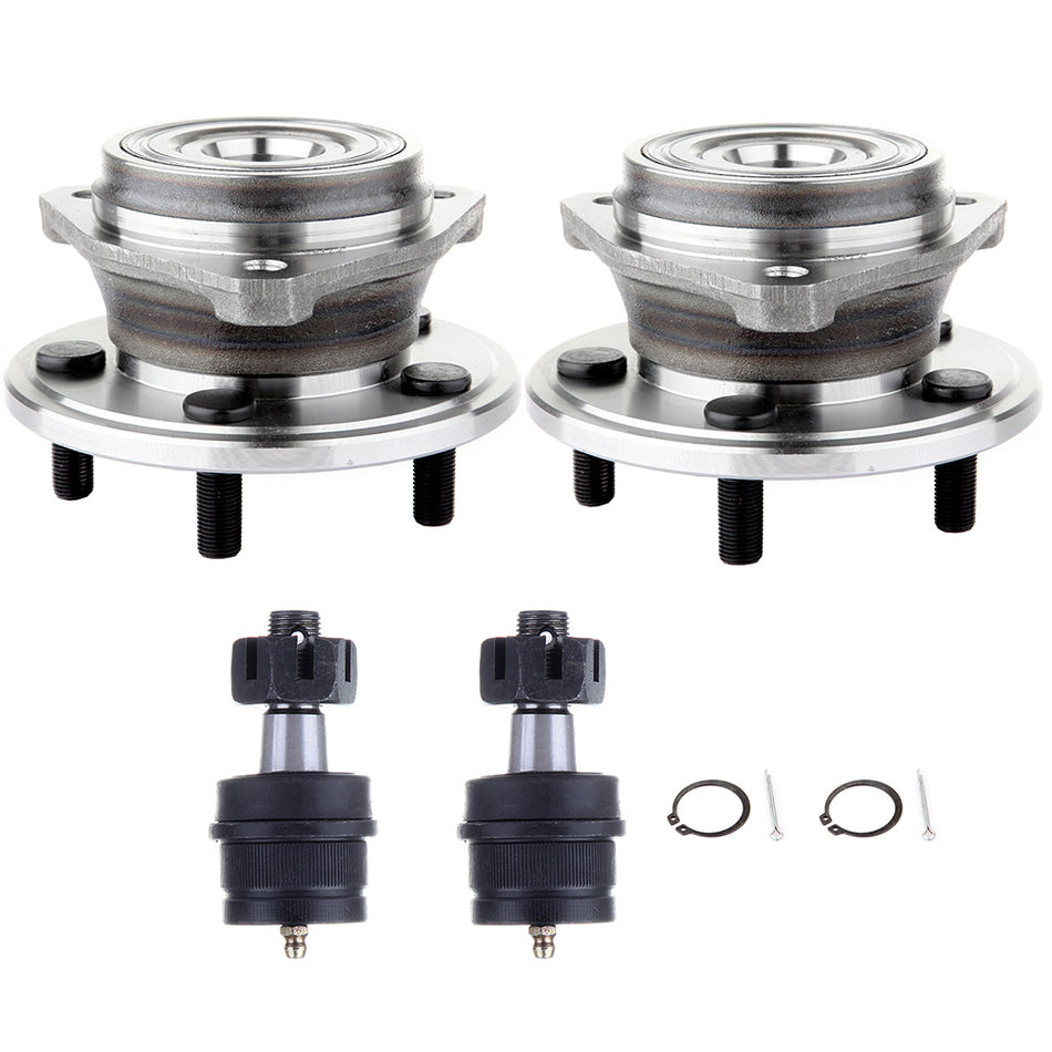 Front Lower Ball Joint Wheel Hub Bearing For Jeep Cherokee Comanche Wrangler