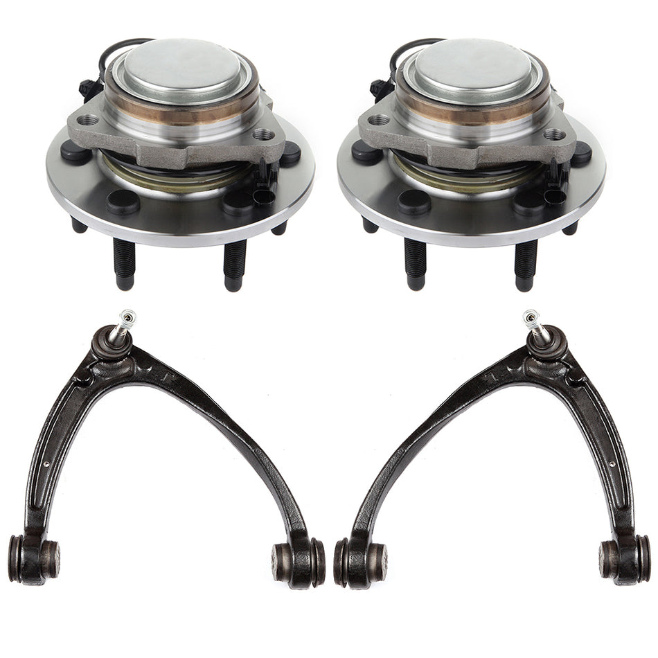 Front Upper Control Arm Suspension Wheel Hub Bearing For 2007-13 GMC Sierra 1500