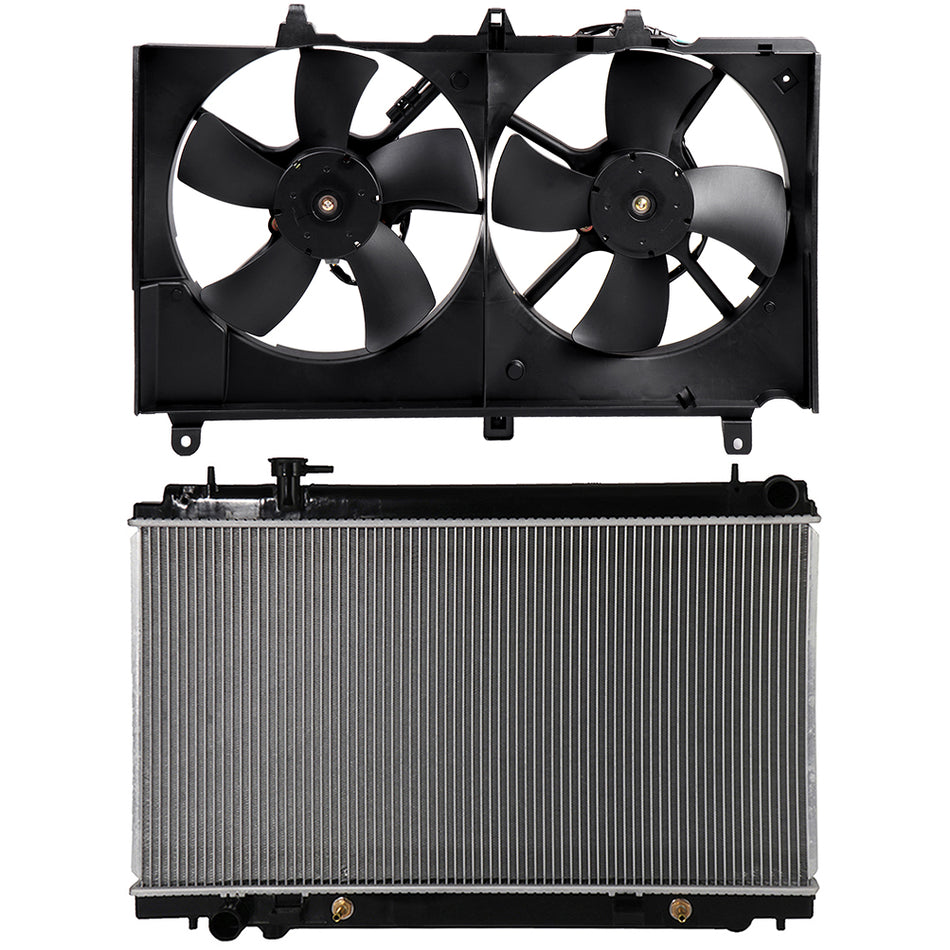 Electric Radiator Cooling Fan Kit For 2003 2004 2005 2006 Nissan 350Z