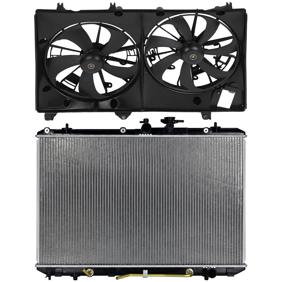 Electric Radiator Cooling Fan Kit For 2008 2009 2010-2013 Toyota Highlander