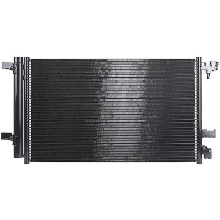 Electric AC Condenser Cooling Fan Kit For 2013 2014 2015 Chevrolet Malibu Only for Auto
