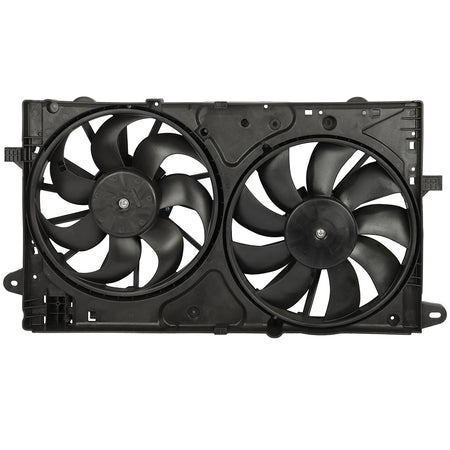 Electric AC Condenser Cooling Fan Kit For 2013 2014 2015 Chevrolet Malibu Only for Auto
