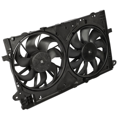 Electric AC Condenser Cooling Fan Kit For 2013 2014 2015 Chevrolet Malibu Only for Auto