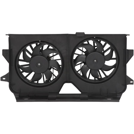 Electric AC Condenser Cooling Fan Kit For 2005 2006 2007 Dodge Grand Caravan Only for Auto