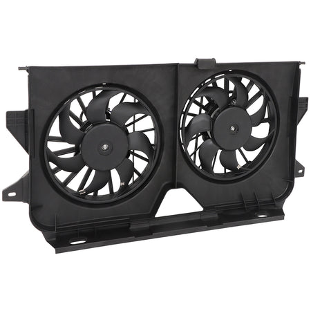 Electric AC Condenser Cooling Fan Kit For 2005 2006 2007 Dodge Grand Caravan Only for Auto