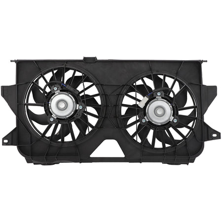Electric AC Condenser Cooling Fan Kit For 2005 2006 2007 Dodge Grand Caravan Only for Auto