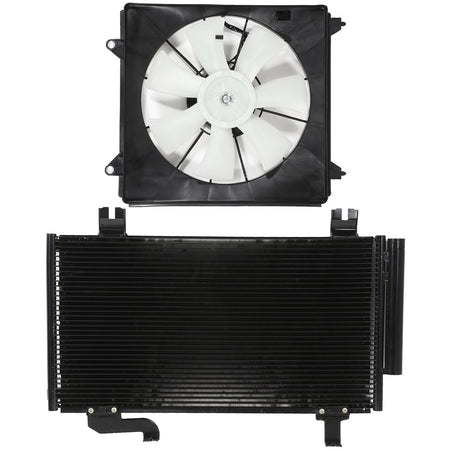 2009-2014 Acura TSX AC Condenser Cooling Fan Kit 2.4L/3.5L Only for Auto