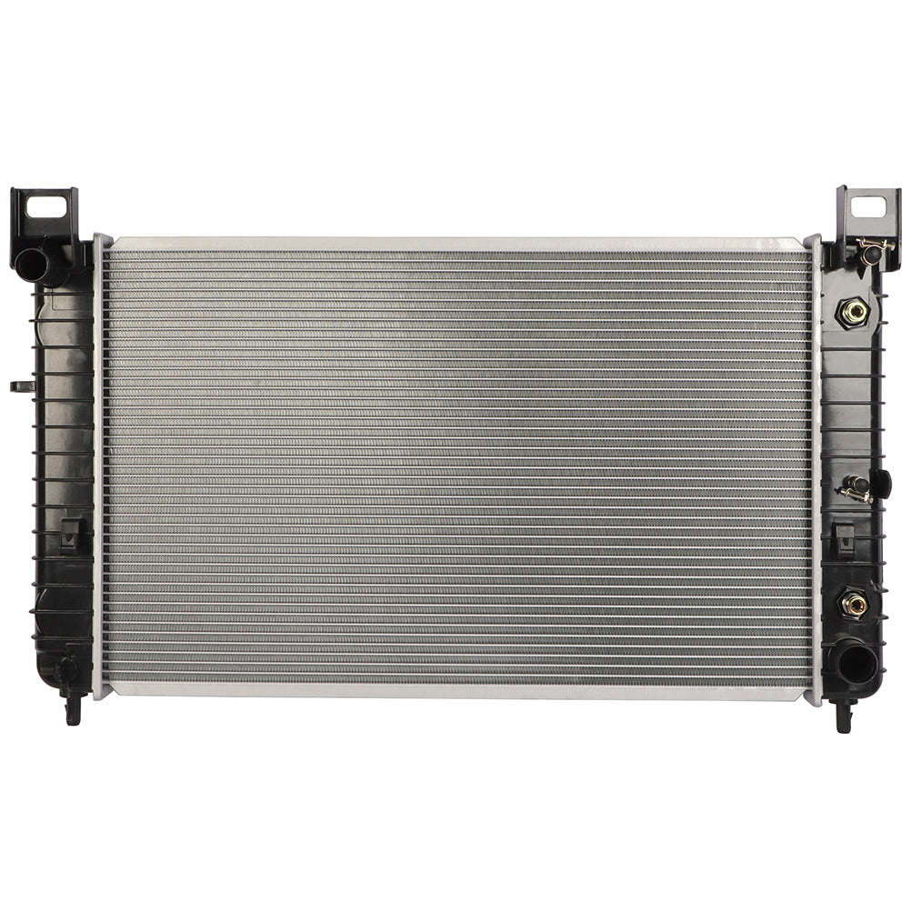 Radiator Condenser Cooling Fan Kit For 2007-2013 Chevrolet Silverado 1500 Only for Auto