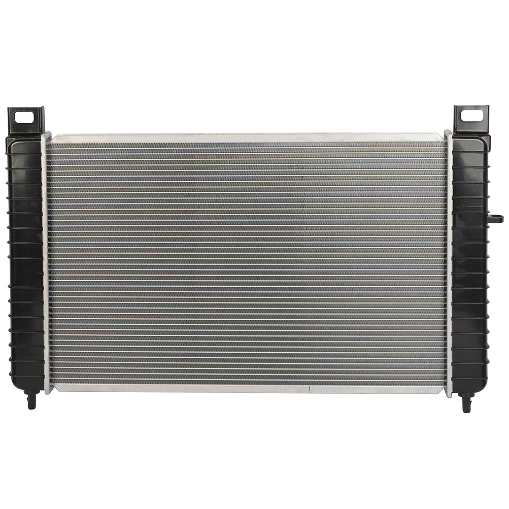 Radiator Condenser Cooling Fan Kit For 2007-2013 Chevrolet Silverado 1500 Only for Auto