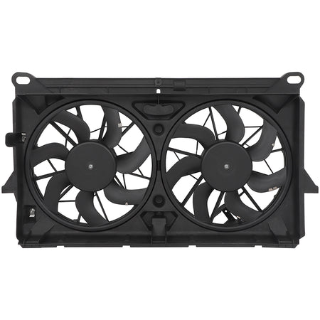 Radiator Condenser Cooling Fan Kit For 2007-2013 Chevrolet Silverado 1500 Only for Auto