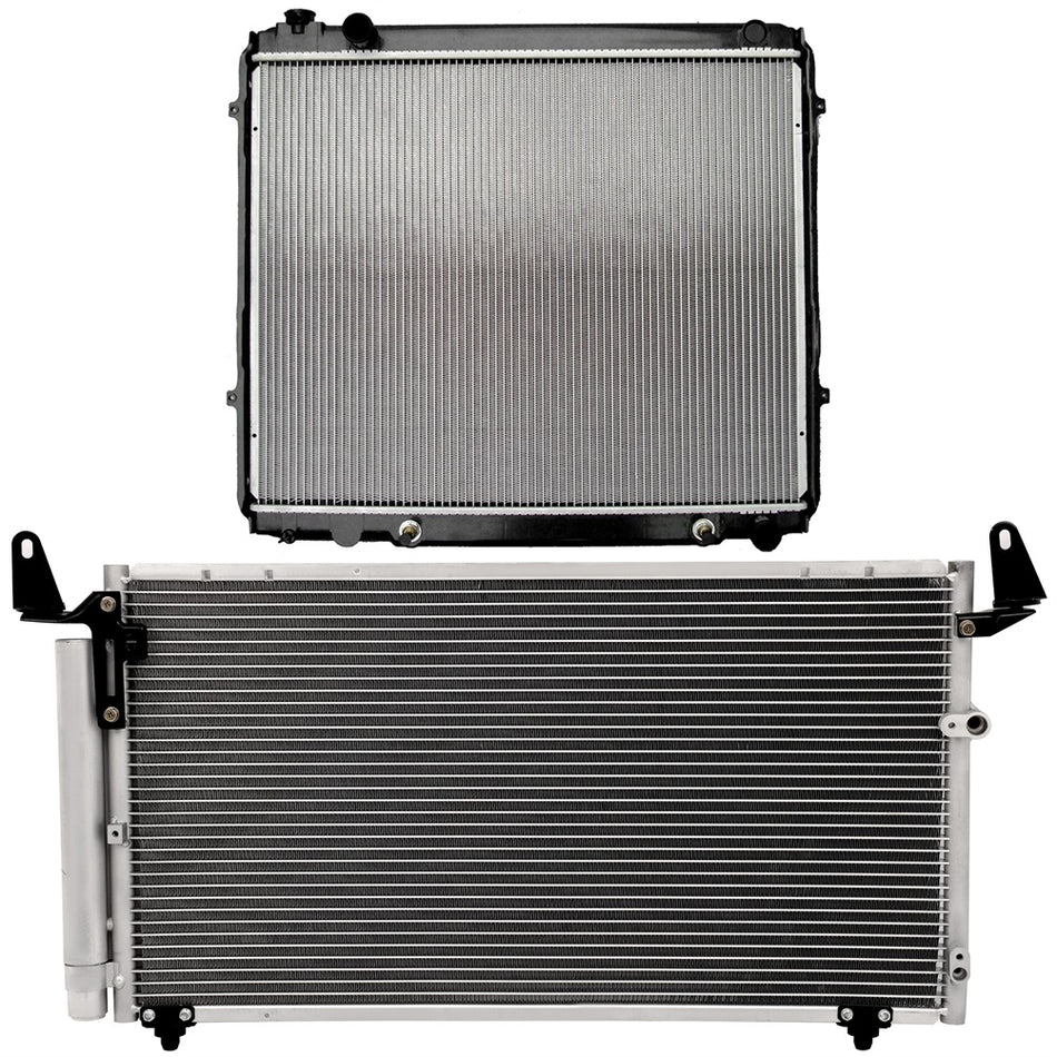 2000-2006 Toyota Tundra Radiator and AC Condenser Cooling Kit