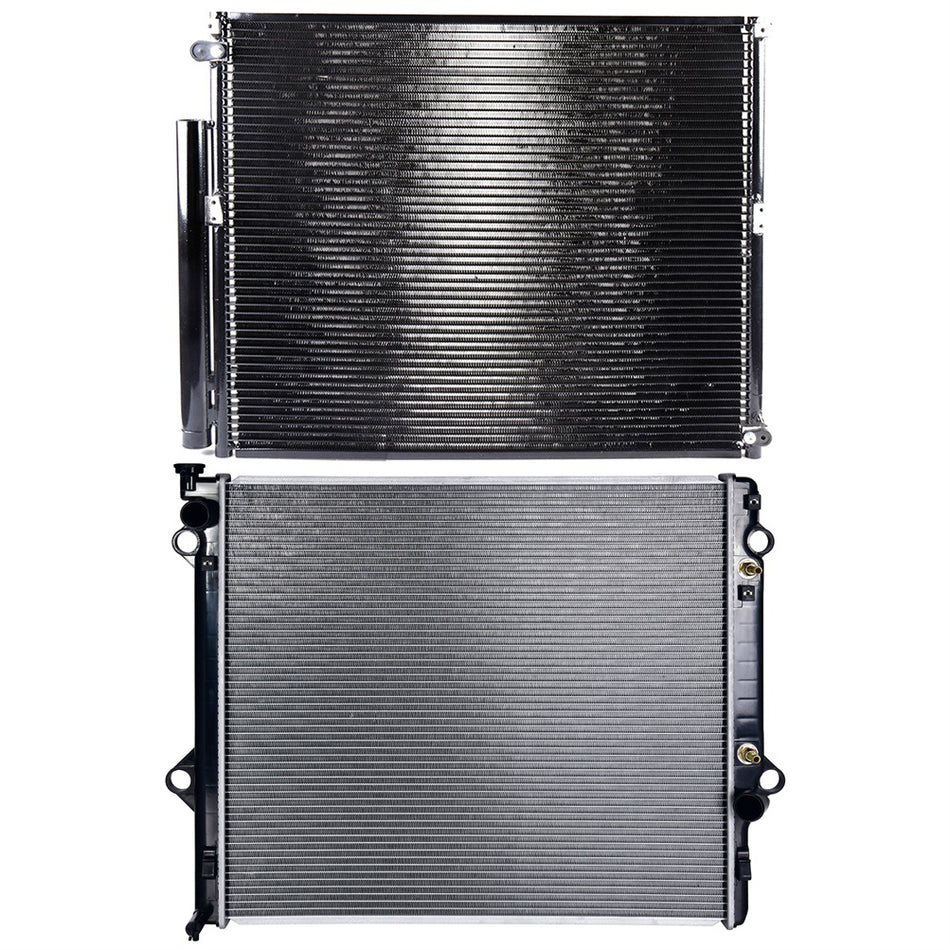 03-09 Lexus GX470 Toyota 4Runner Radiator and Condenser Cooling Kit