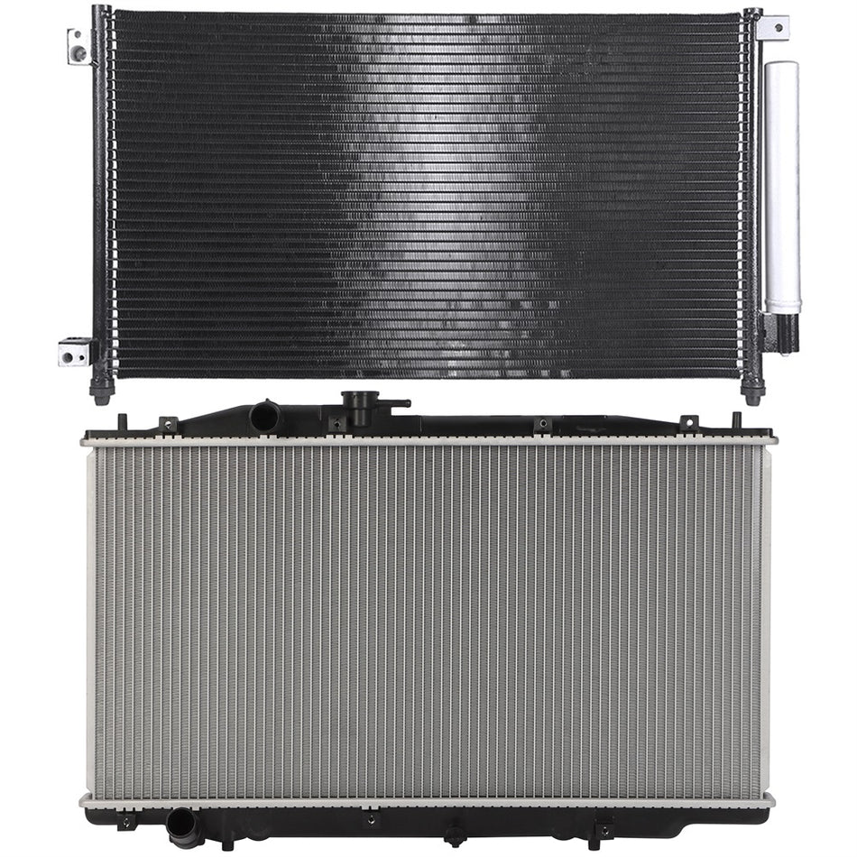 2006-2007 Honda Accord Radiator and AC Condenser Cooling Kit