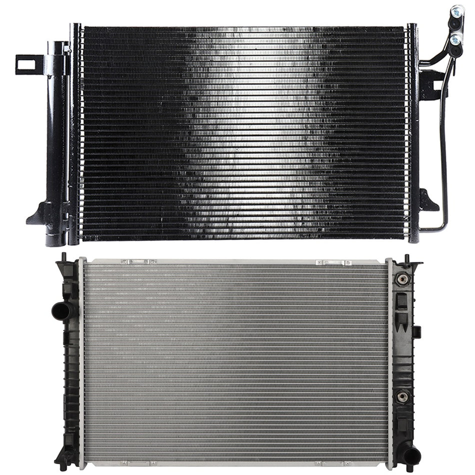 10-12 Ford Fusion 10-11 Mercury Milan Radiator and Condenser Cooling Kit