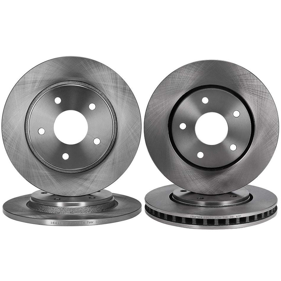 Brake Rotors For 08-16 Dodge Grand Caravan 09-11 Dodge Journey