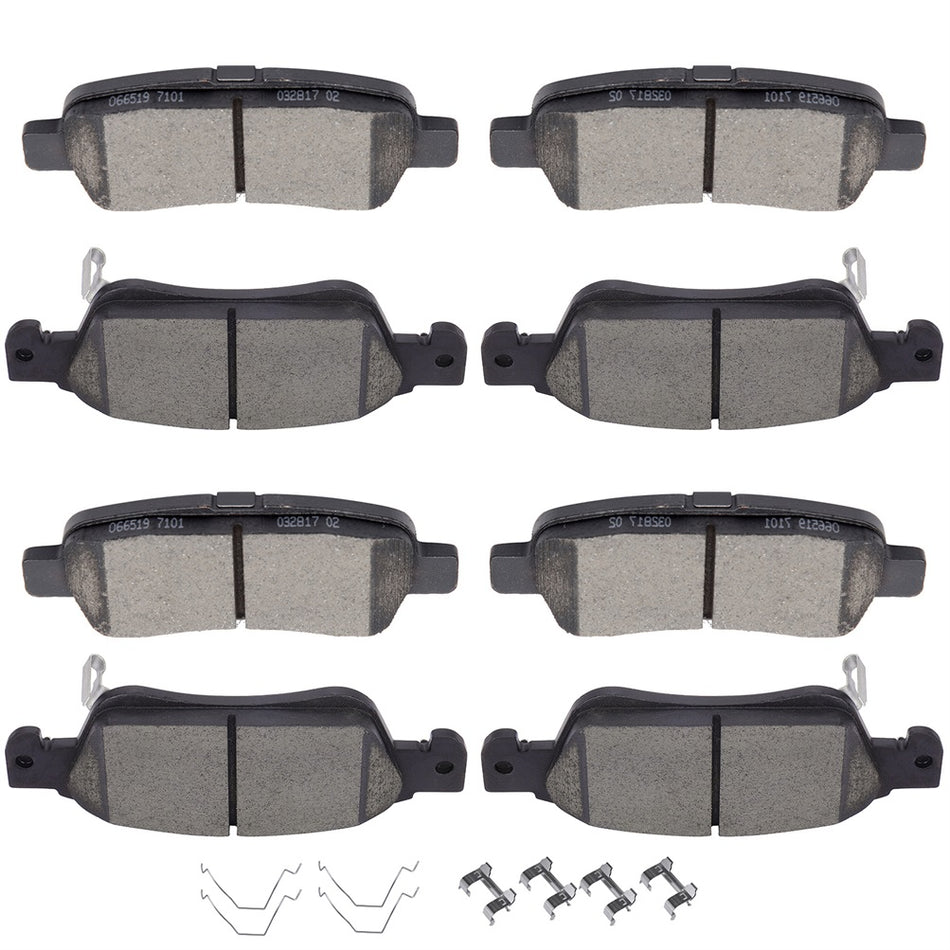 Ceramic Brake Pads INFINITI 07-08 G35 08-13 G37 Front And Rear