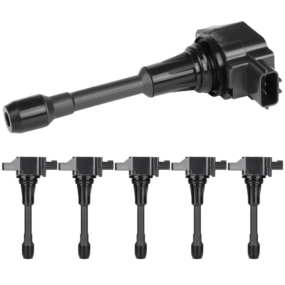 6 Ignition Coils Pack For Nissan GTR 3.8L V6 2009 2010 2011 2012 2013-2019