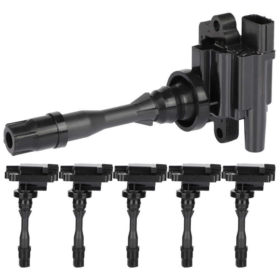 6 Ignition Coil For 2003-2006 Mitsubishi Montero 3.8L V6 UF525
