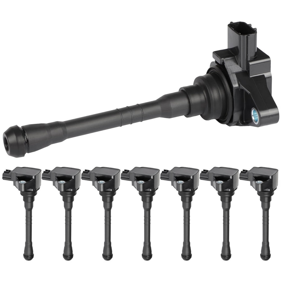 8 Ignition Coil Pack For 2017-2019 Nissan Titan 2016-2019 Titan XD 5.6L V8