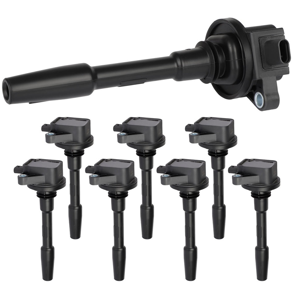 8Pcs Ignition Coil Fits Ford 2018-2021 F-150 2018-2020 Mustang V8 5.0L UF835