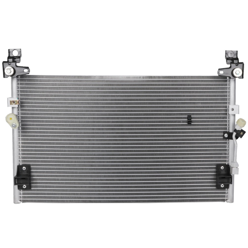Aluminum AC Condenser & AC Compressor Cooling Kit 1998-2004 Toyota Tacoma 2.4L/2.7L