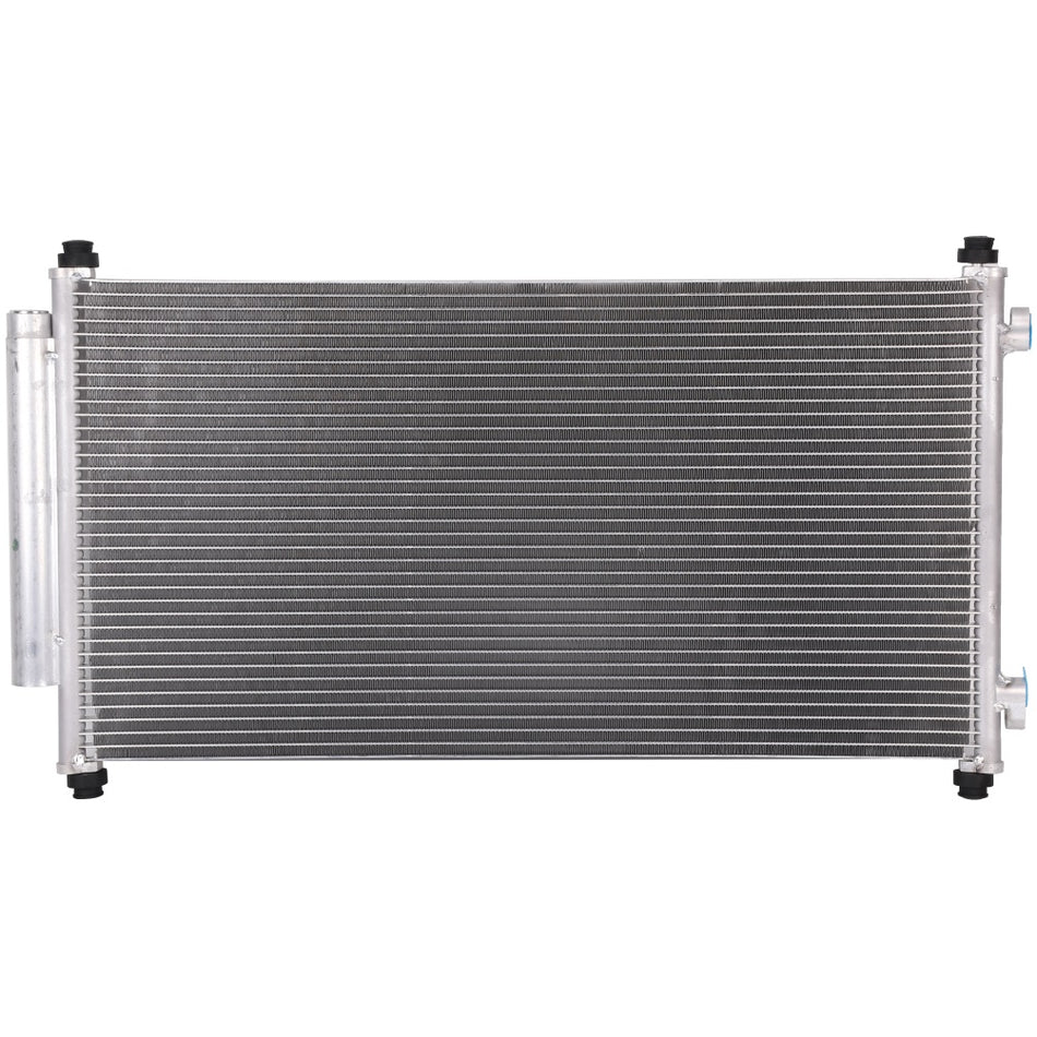 Aluminum AC Condenser & AC Compressor Cooling Kit 2007-2011 Honda CR-V 2.4L