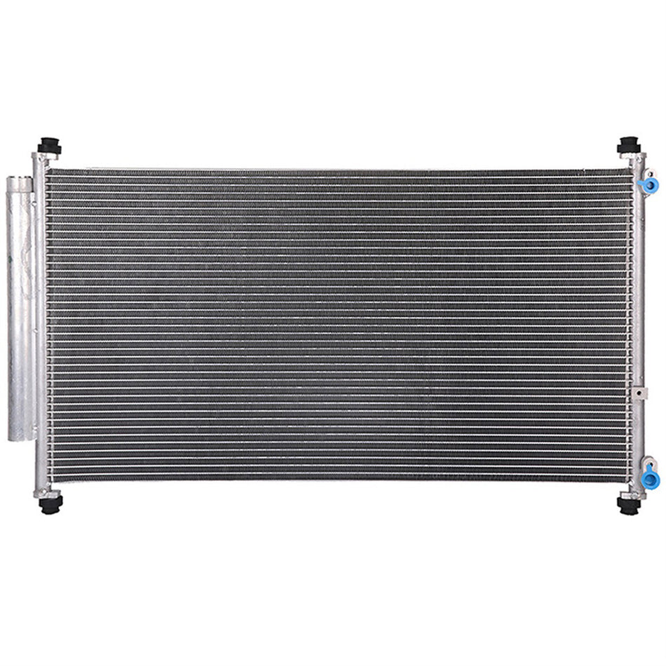 Aluminum AC Condenser & AC Compressor Cooling Kit 2005-2007 Honda Odyssey 3.5L
