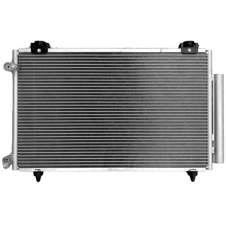 Aluminum AC Condenser & AC Compressor Cooling Kit 2005-2008 Toyota Corolla/Matrix 1.8L