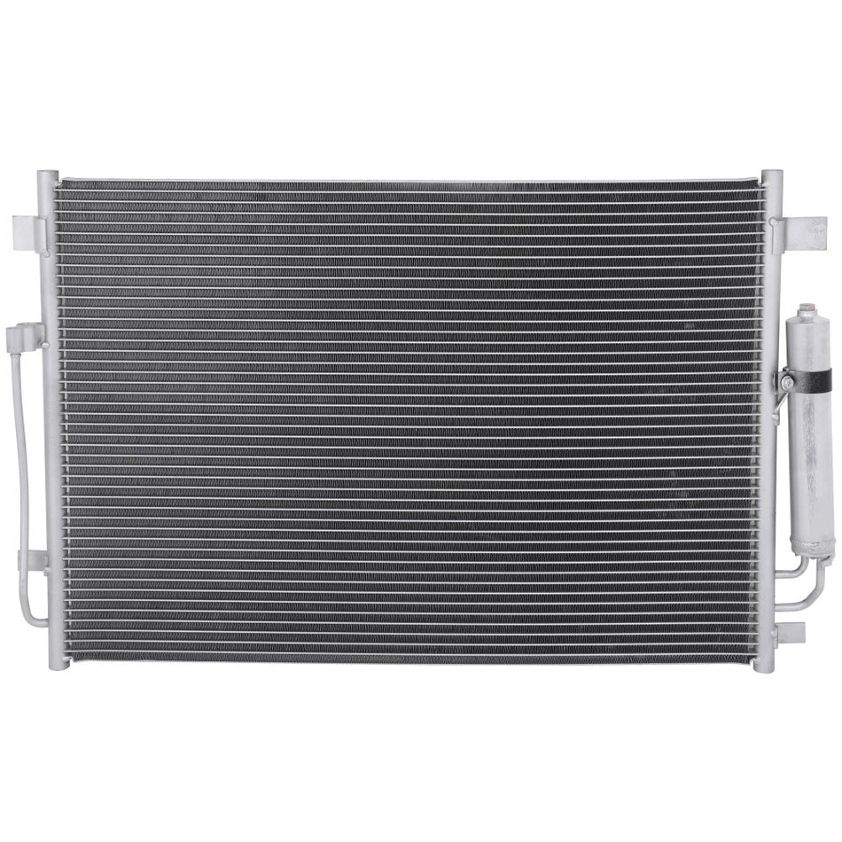 Aluminum AC Condenser & Compressor Cooling Kit 09-14 Nissan Murano 11-15 Nissan Quest 3.5L