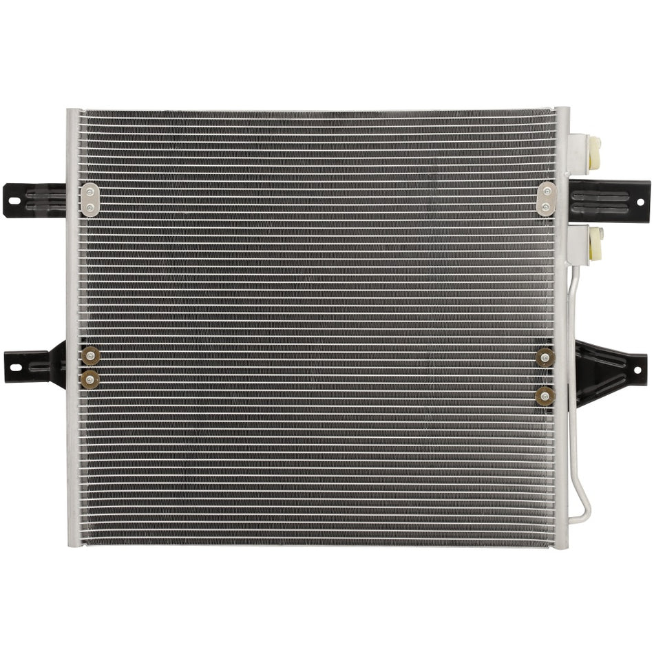 Aluminum AC Condenser & AC Compressor Cooling Kit 06-07 Dodge Ram 2500/Ram 3500 5.9L