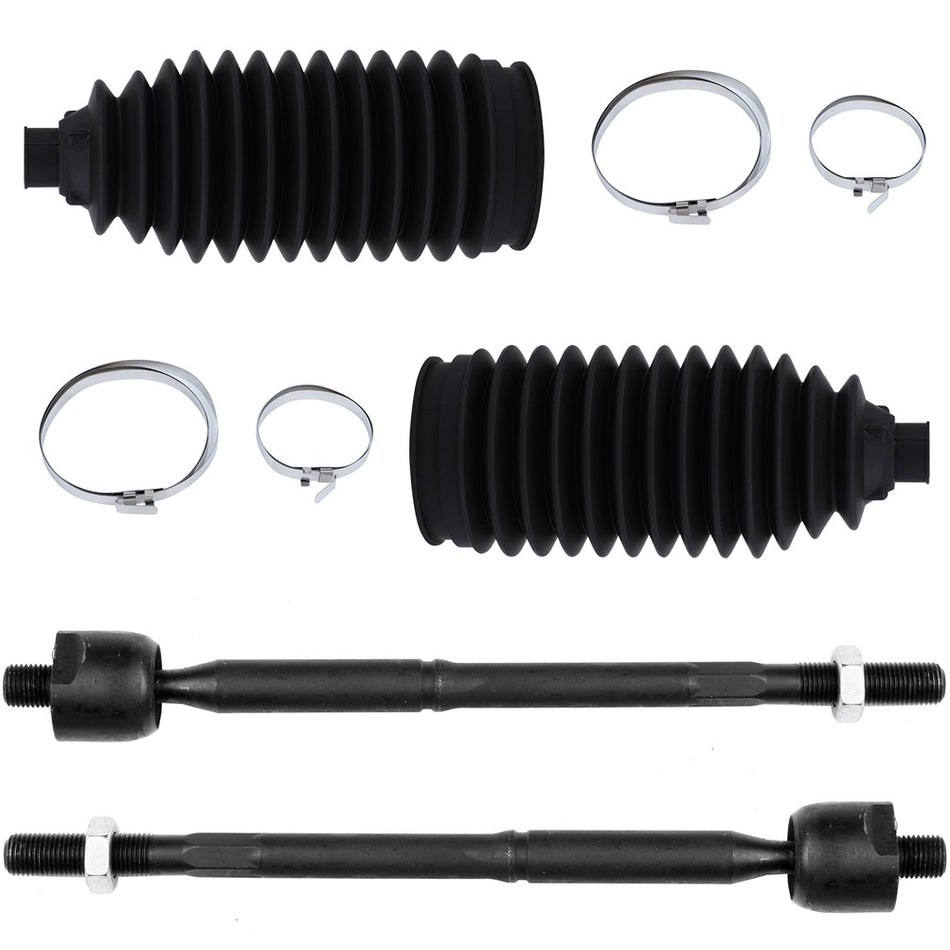 Steering Inner Tie Rod End Rack and Pinion Bellow For 2004-2009 Toyota Prius