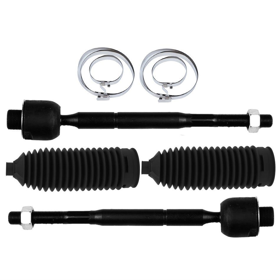 Steering Inner Tie Rod End Rack and Pinion Bellow For 2003-2009 Toyota 4Runner