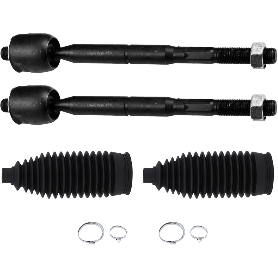 Steering Inner Tie Rod End Rack and Pinion Bellow For 2004-07 Toyota Highlander
