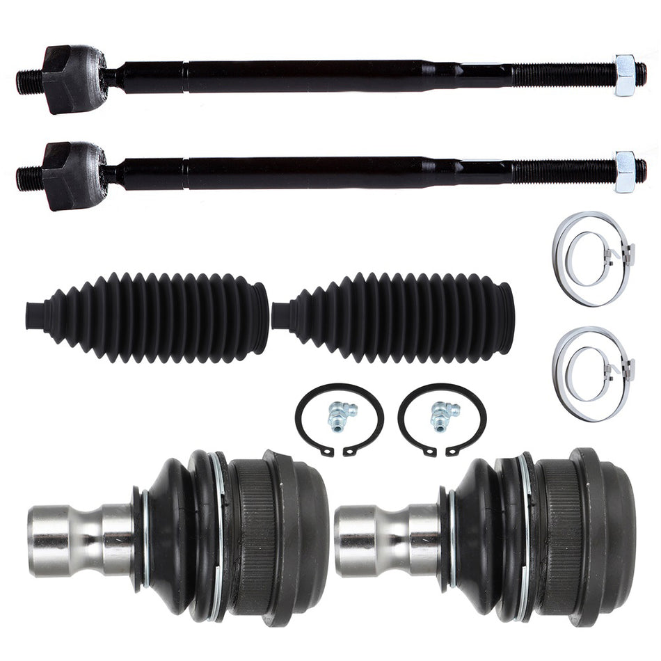 Lower Ball Joints Inner Tie Rod End Rack Pinion Bellow For 2001-05 Dodge Stratus