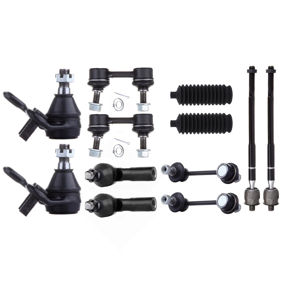 Lower Ball Joints Sway Bar Tie Rod End Rack Pinion Bellow For 1996-2002 Corolla