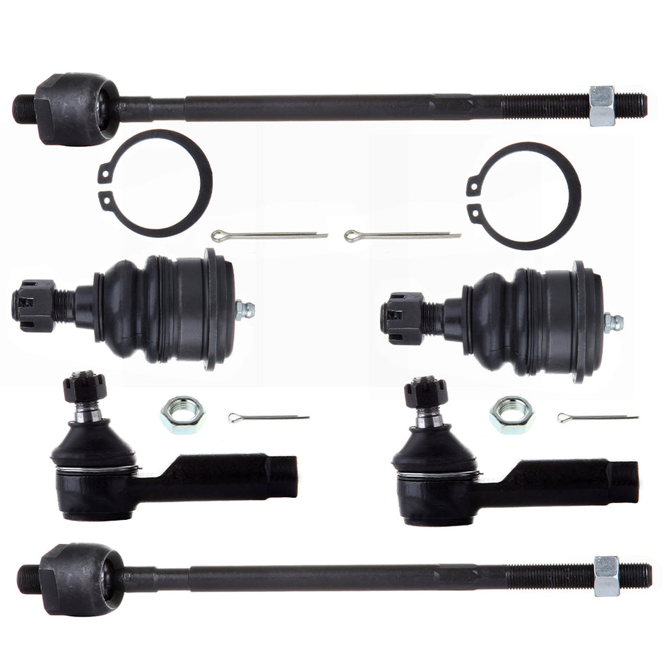 Front Lower Ball Joints Steering Tie Rod End For 1995 96 97 98 99 Nissan Maxima