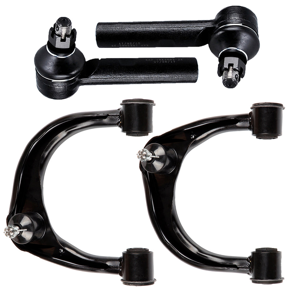 Front Upper Control Arm Ball Joint & Outer Tie Rod End For 2010-2015 Lexus GX460 Toyota 4Runner