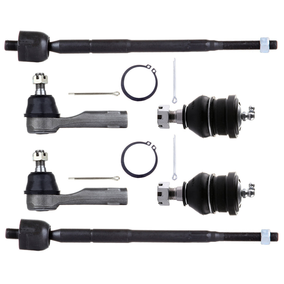Front Lower Ball Joints Steering Tie Rod End For 1998 99 2000 2001 Nissan Altima