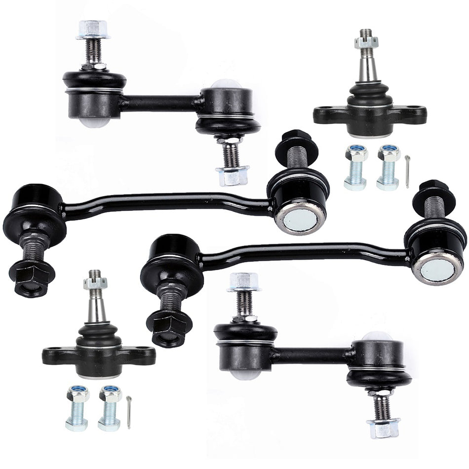 Front Lower Ball Joint Anti Sway Stabilizer Bar Linkage For 2007-2009 Kia Amanti