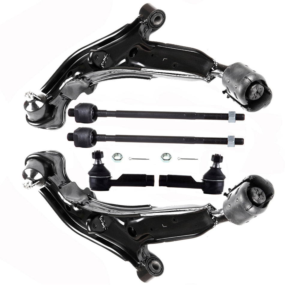 Front Lower Control Arm Ball Joint & Tie Rod End For 96-99 INFINITI I30 95-99 Nissan Maxima