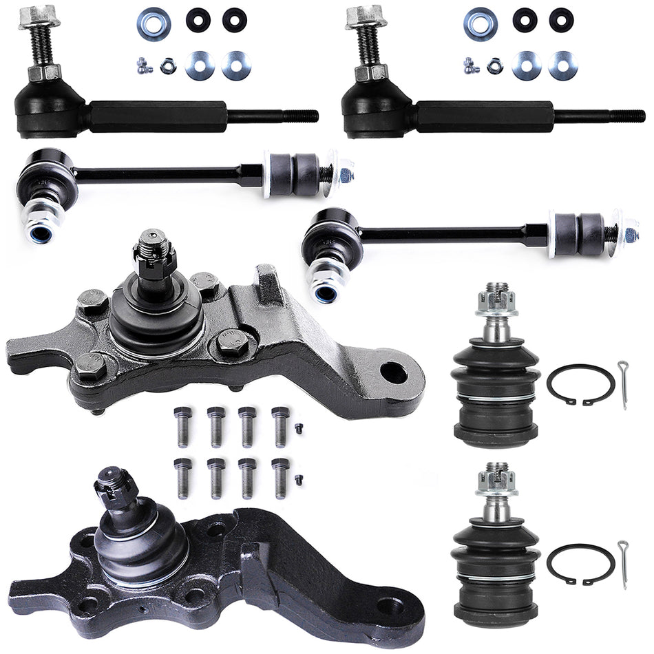 Front Ball Joints Anti Sway Stabilizer Bar Linkage For 1996-2002 Toyota 4Runner