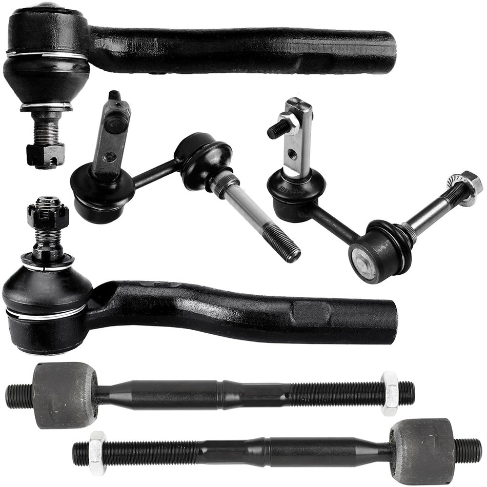 Front Steering Sway Bar Tie Rod End Suspension Kit For 1998 99-2005 Lexus GS300