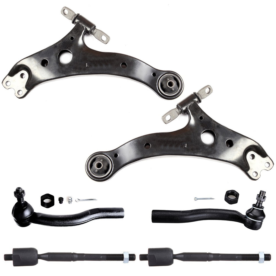 Front Lower Control Arm Ball Joint & Tie Rod End For 02-03 Lexus ES300 02-03 Toyota Camry