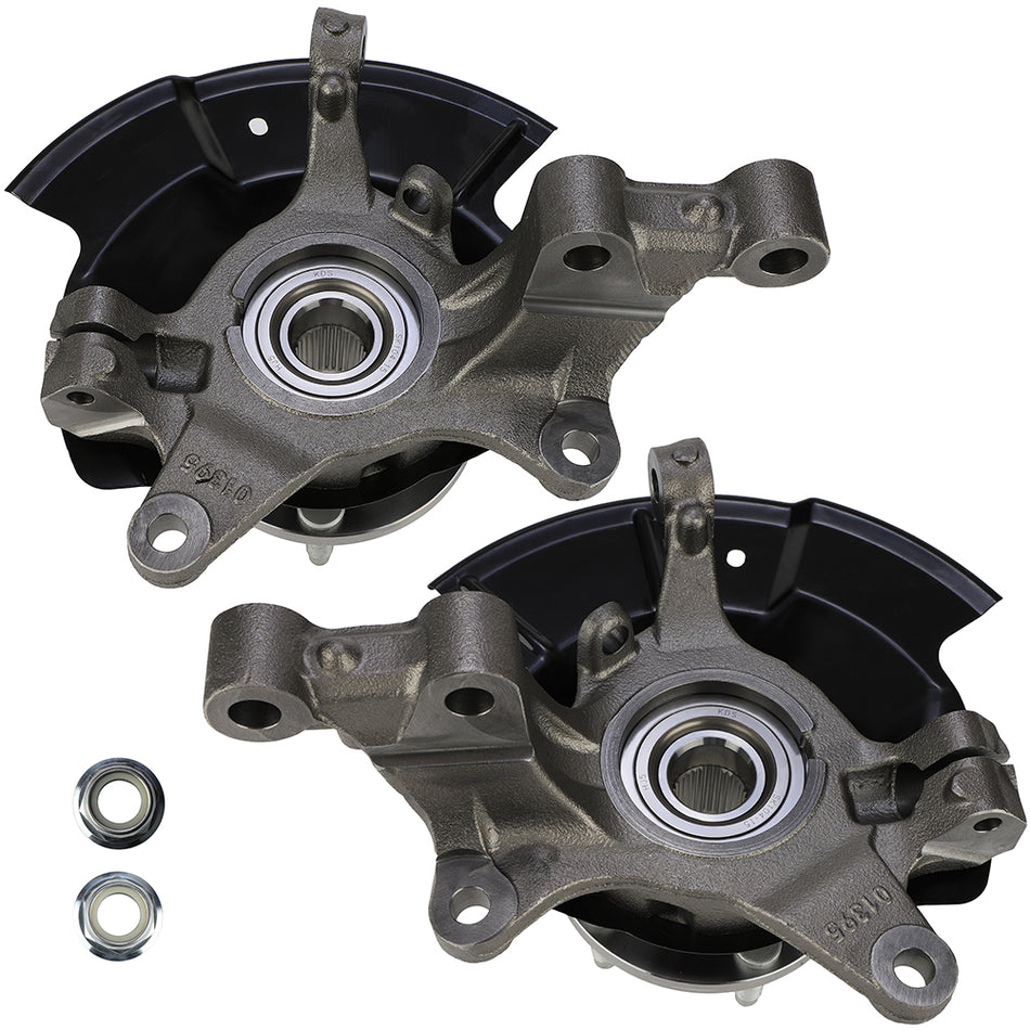 2 Front Left or Right Wheel Bearings Hub Knuckle Assembly Fits Ford Edge 07-2010